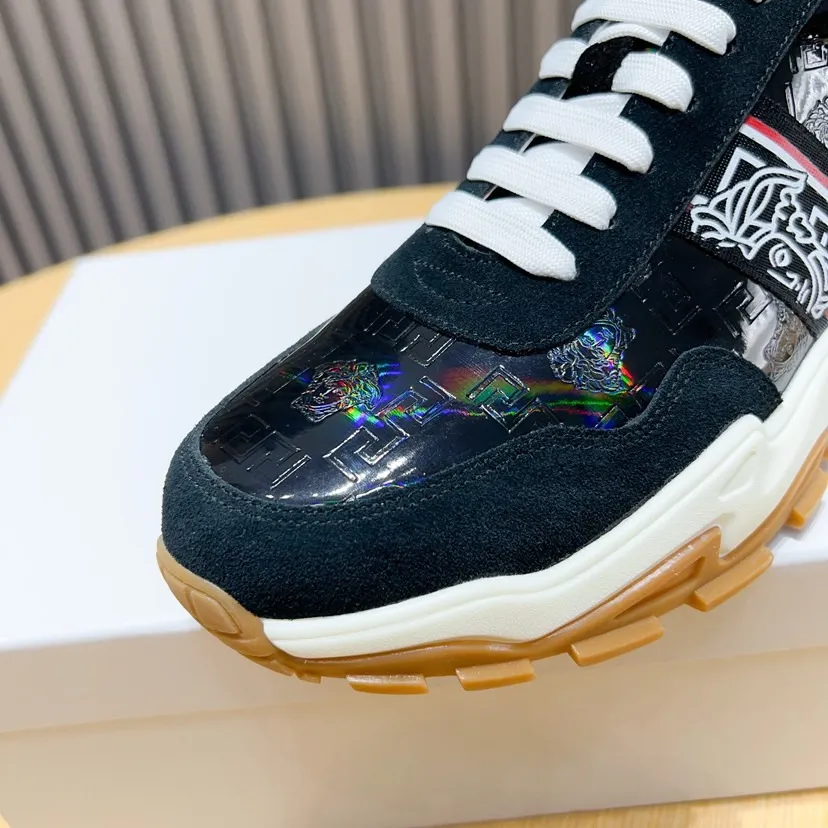 Factory P420💰[gucci] New original men's fashionable casual shoes, exclusive original mold opening, the upper is made of original material, comfortable sheepskin lining, rubber combination, lightweight foaming, wear-resistant and non-slip outsole, comfortable to wear🎋Fine workmanship, worthy of wearing, comfortable to wear, impeccable quality and workmanship. Code number 38-44